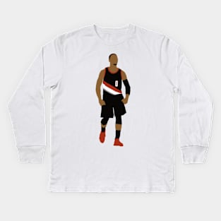 Damian Lillard Kids Long Sleeve T-Shirt